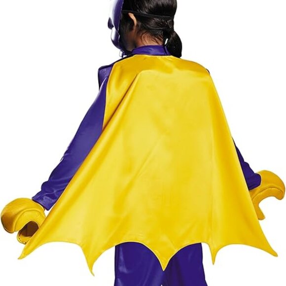Lego The Batman Movie Batgirl Children Halloween Costume - Size Small (Ages 4-6) - Picture 5 of 8
